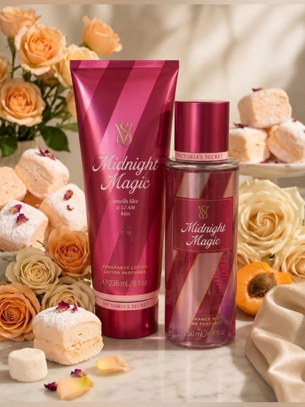 🆕 Victoria's Secret Midnight Magic Fragrance Lotion & Mist Set